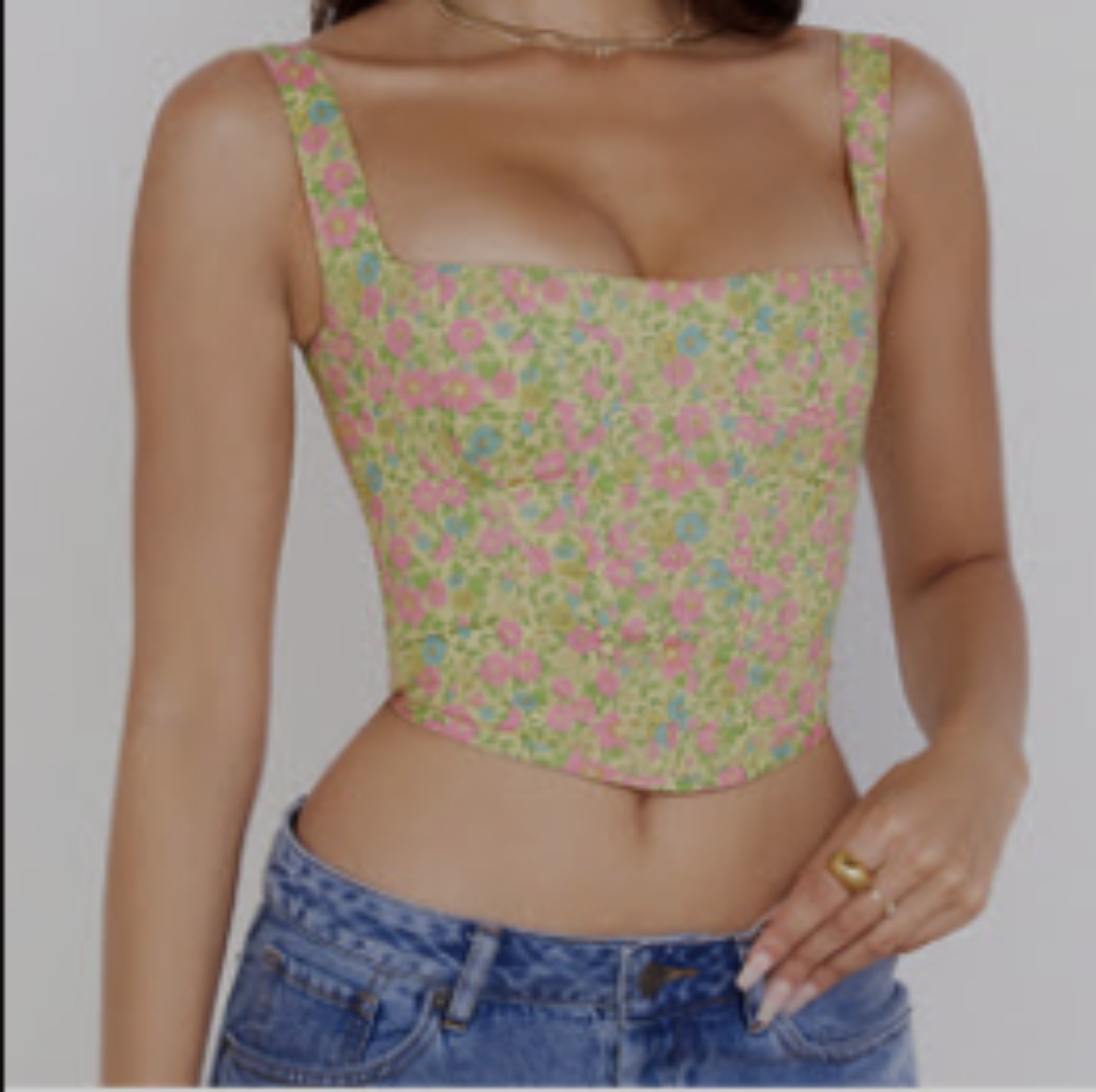 House Of Cb, Size: S , Color: Yellow, Pale Yellow, Floral